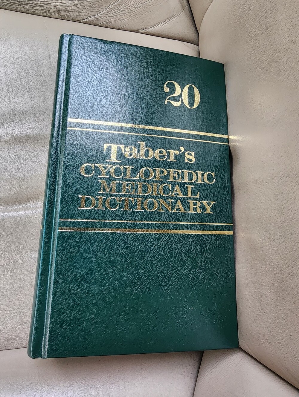 Taber's Cyclopedic Medical Dictionary – 20th Edition Large hardcover